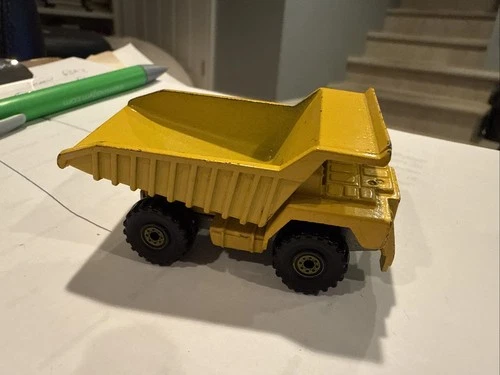 Vintage 1979 Hot Wheels Workhorses CAT Yellow Dump Truck