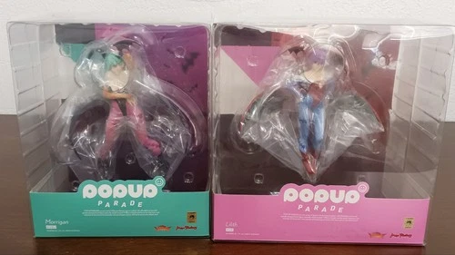 Pop Up Parade Morrigan and Lilith Aensland (Opened Once) READ DESCRIPTION