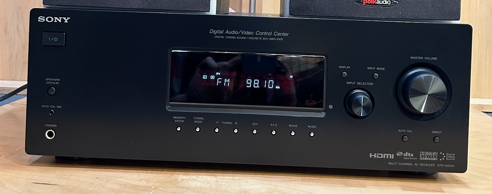 Sony STR DG510 5.1 Channel AV Receiver w/ Remote Theater  St