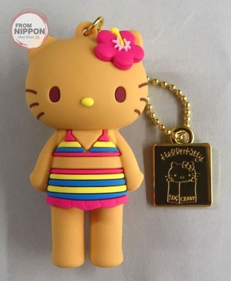Schlüsselanhänger 4. Hello Kitty (Badeanzug) ''Hello Kitty Ausstellung - Wenn ...