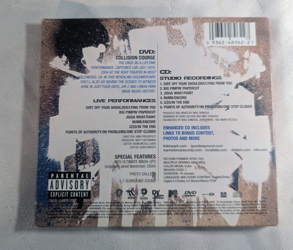 Jay-Z & Linkin Park - Collision Course - CD Only - 2004 - Warner Bros - Image 2 of 4