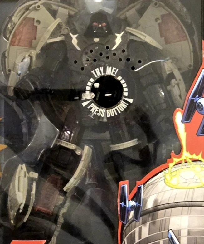 Transformers Star Wars Darth Vader Death Star Figure 2007 Tested See Demo Video! - Image 2 of 4