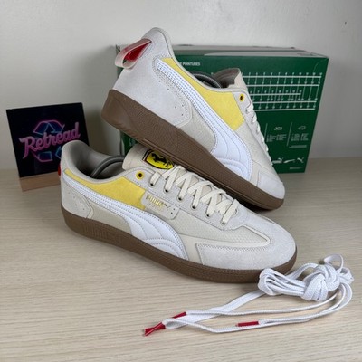 Puma Palermo x Ferrari Herren Sneaker Beige Wildleder, Neu, Originalverpackt, Gr. 9,5/11