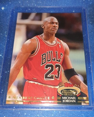 1992-93 Topps Stadium Club - Members Choice Michael Jordan #210 Chicago Bulls 