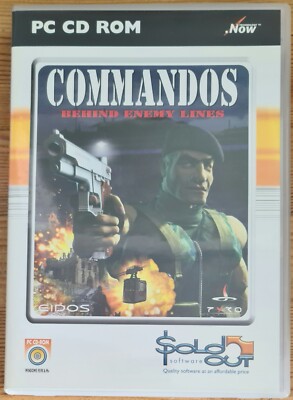 Commandos: Behind Enemy Lines 1998 PC Sold Out Software