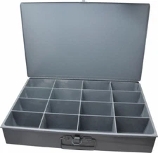 Durham 113-95 Steel Storage Drawer 18" Wide x 12" Deep with 16 Compartments