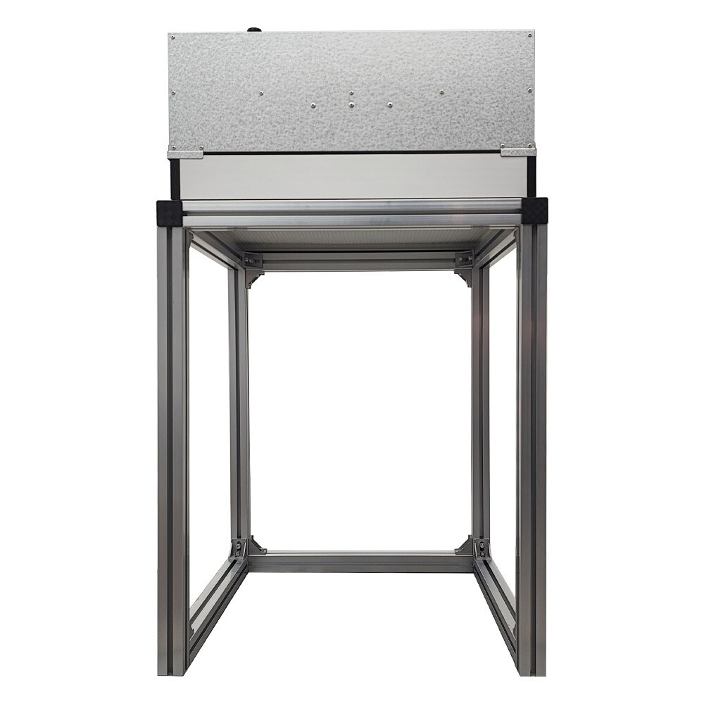 23.6×23.6in Vertical Laminar Flow Hood Air Flow Clean Bench 99.99%HEPA Filter US