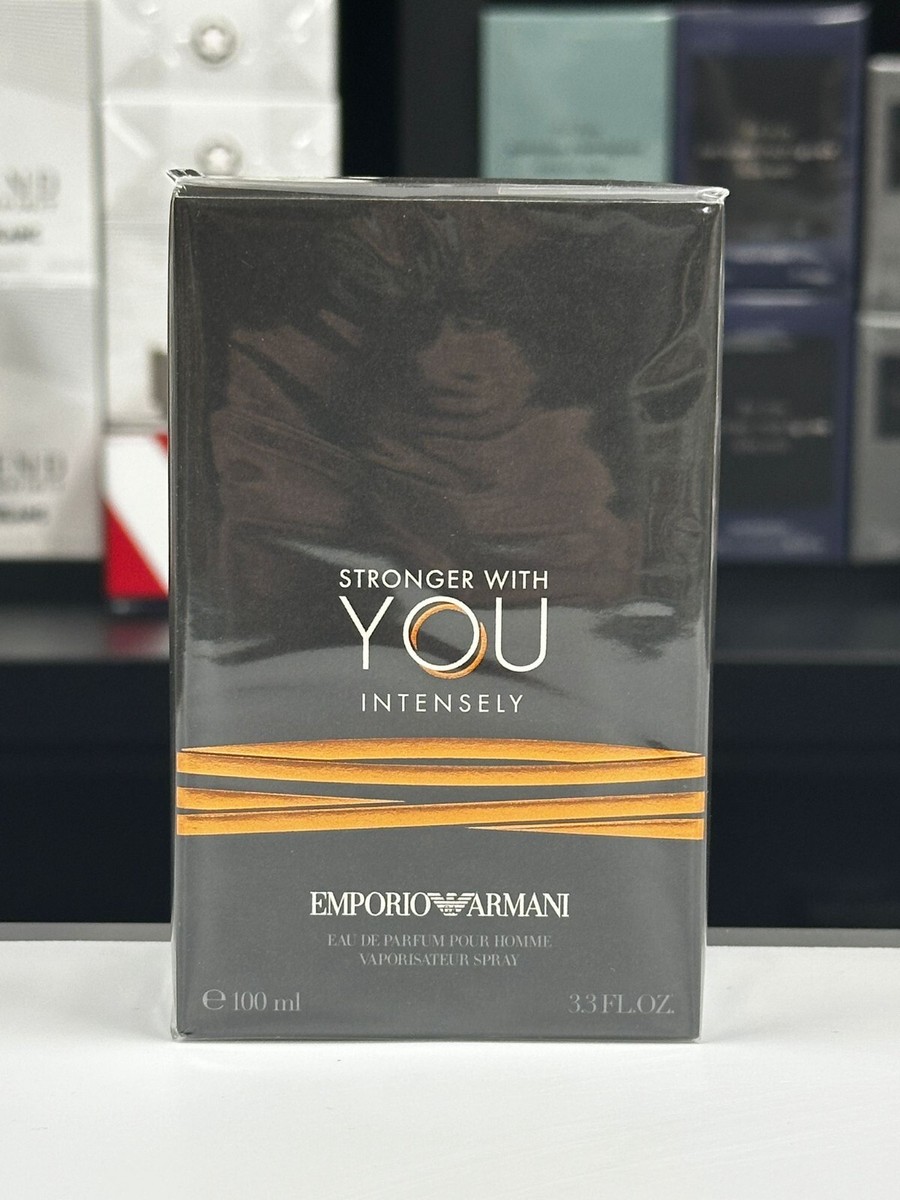 Emporio Armani Stronger with You Intensely Eau De Parfum for Men 3.3 Oz / 100ml | eBay Emporio Armani Stronger with You Intensely Eau De Parfum for Men 3.3 Oz / 100ml | eBay