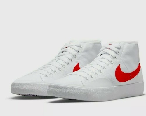 Nike SB Blazer Court Mid White 