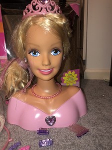 Barbie Make Me Pretty Talking Styling Head Mattel Vintage 2001 With Box