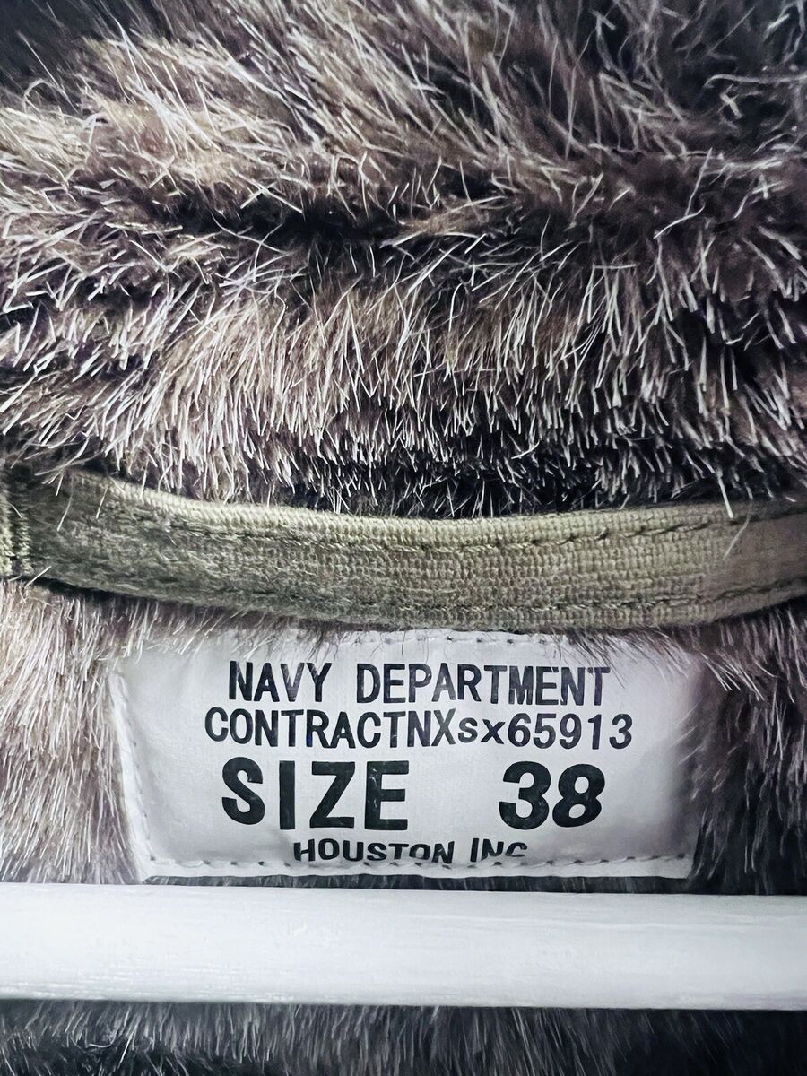 HOUSTON N-1 DECK JACKET 38 Medium Made in Japan similar Buzz HOUSTON N-1 DECK JACKET 38 Medium Made in Japan similar Buzz