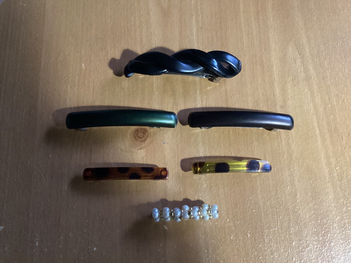 Vintage hair clip made in France I found these vintage-looking movable hair clips that say  main image 4