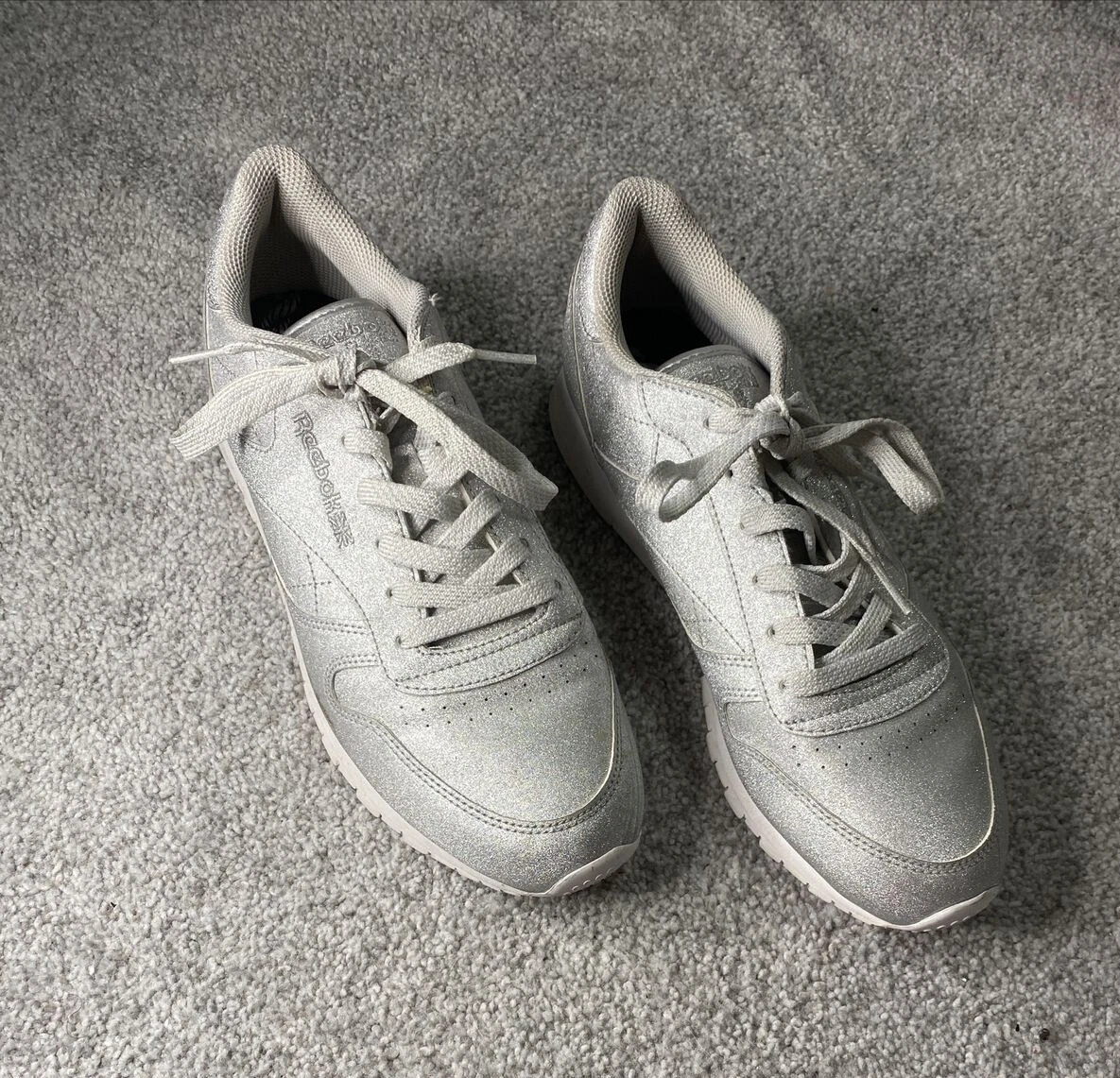 Reebok classic hotsell glitter womens