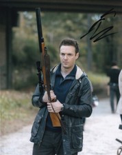 ROSS MARQUAND signed Autogramm 20x25cm THE WALKING DEAD in Person autograph COA