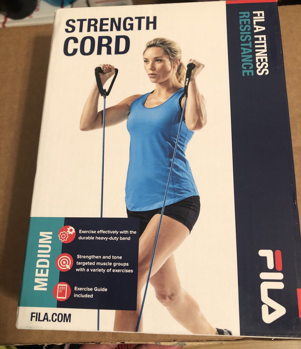 Fila Resistance Cord Medium Resistance Fitness Strength Training