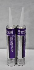 Geocel 2300® CONSTRUCTION TRIPOLYMER SEALANT QTY 2 Clear New GC66100