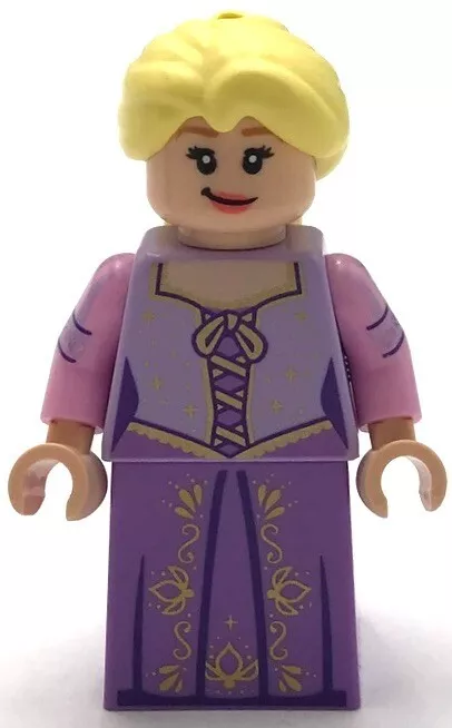 Lego New Rapunzel Minifigure Bright Pink Flower From Set 43222