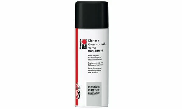 Marabu Klarlack farblos UV-beständig 400ml Dose Spraydosen Spraylack transparent