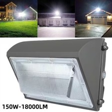 1x 150Watt Led Wall Pack Light Dusk to Dawn Commercial Outdoor Security Light