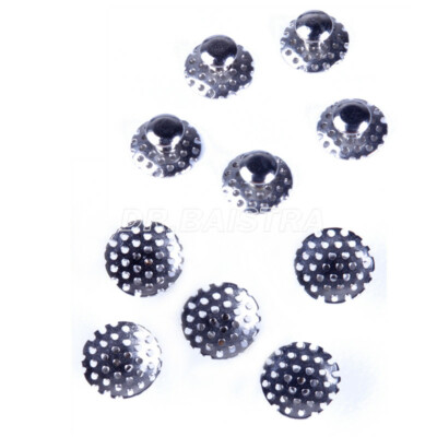 Dental Orthodontic bondable lingual button, Mesh Base of TOMY type---10pcs