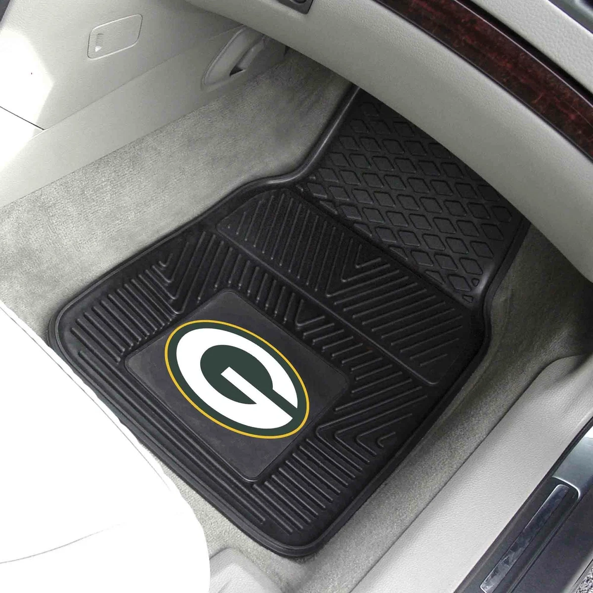 FANMATS Georgia Tech Yellow Jackets NCAA Vinyl Car Mat Set 2-Pack Floor Mats for Universal in