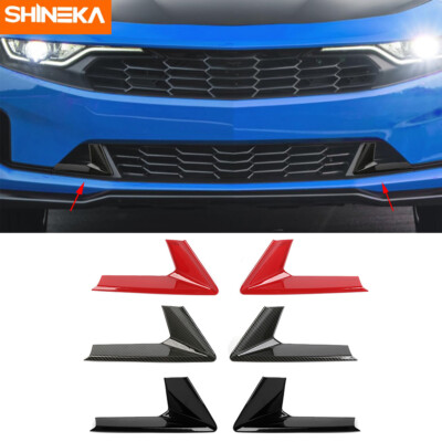 2PCS Front Bumper Grille Grill Insert Cover Trim Decors For Chevy Camaro 2019+