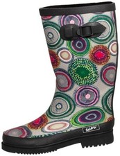 Bockstiegel Damen Gummistiefel Anja schwarz/multi Gr. 36