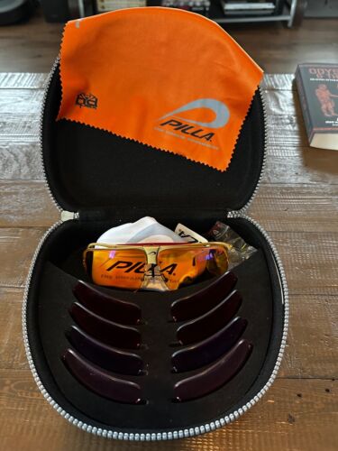 Pilla Raptor Frames with 6 Lenses 19CIN, 36CPOM, 44CMX, 58CIP, 84CHCG, 98AR