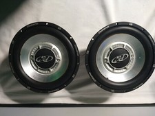 Old School Phoenix Gold Octano R 10" Speaker With Led Pair (used).