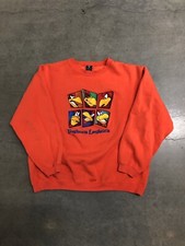 Vintage 90 s Looney Tunes Foghorn Leghorn Expressions Sweatshirt Men s Large