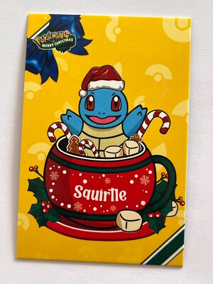 2024 POKEMON CHRISTMAS DATABASE Card #041 SQUIRTLE Peru Edition Foil