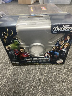NEW Marvel Cinematic Universe: Phase One - Avengers Assembled Blu-ray Briefcase