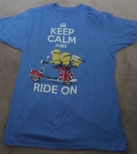 Despicable Me Minion Made Men's T-Shirt "Keep Cool" Sz: M L XL 2XL NWT MSRP $20