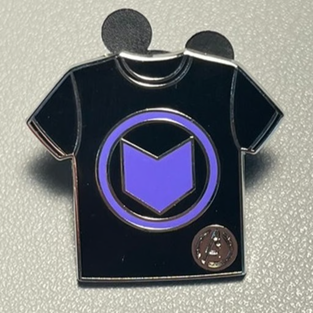 Disney Trading Pin 164967 Marvel Avengers Superheroes T-Shirts - Hawkeye