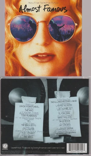 Almost Famous Cd Soundtrack Bande Originale Film Bowie Led Zep Who Seeds Elton