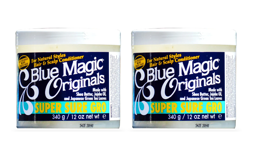 Blue Magic Super Sure Gro Hair & Scalp Conditioner 12oz 340g ( Pack of 2 )