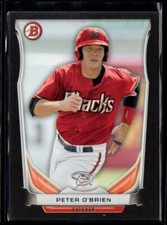 2014 Bowman Draft PETER O'BRIEN TOP PROSPECTS ASIA BLACK EXCLUSIVE Diamondbacks