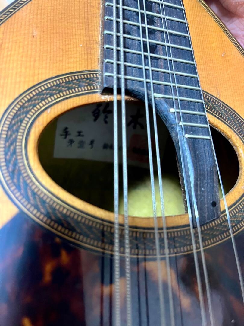 Mandolin Suzuki violin Japan vintage String Wood Instrument