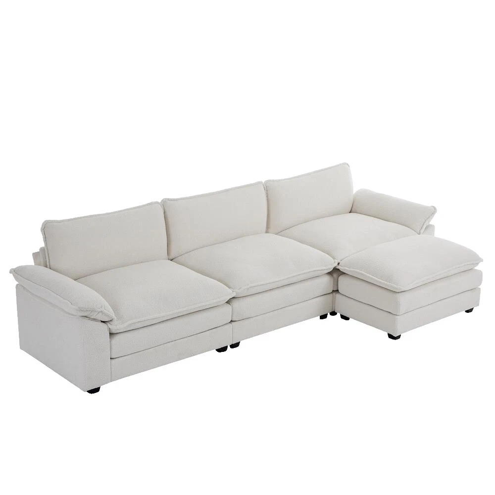 Living Room White Sofa Sets
