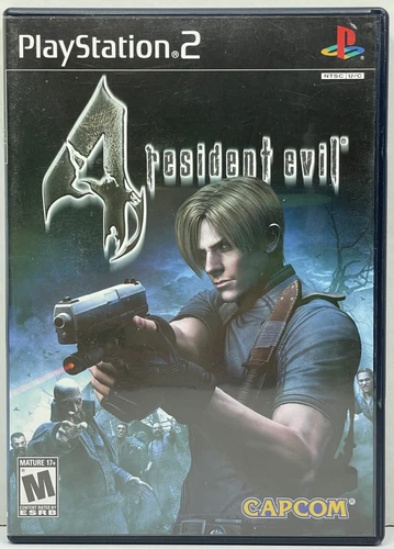 Resident Evil 4 - PlayStation 2 - CIB with Manual - Clean Disc  - TESTED Good