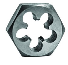 Century Drill 98214 High Carbon Steel Fractional Hexagon Die, 5/8-18 NF