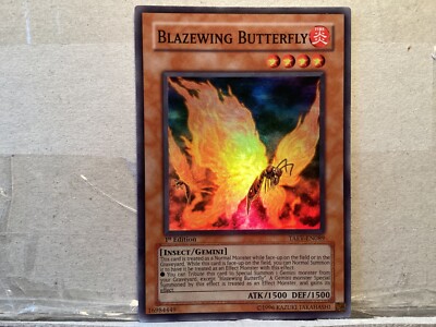 Blazewing Butterfly | Super Rare | 1. Auflage | TAEV-DE089 | Mint