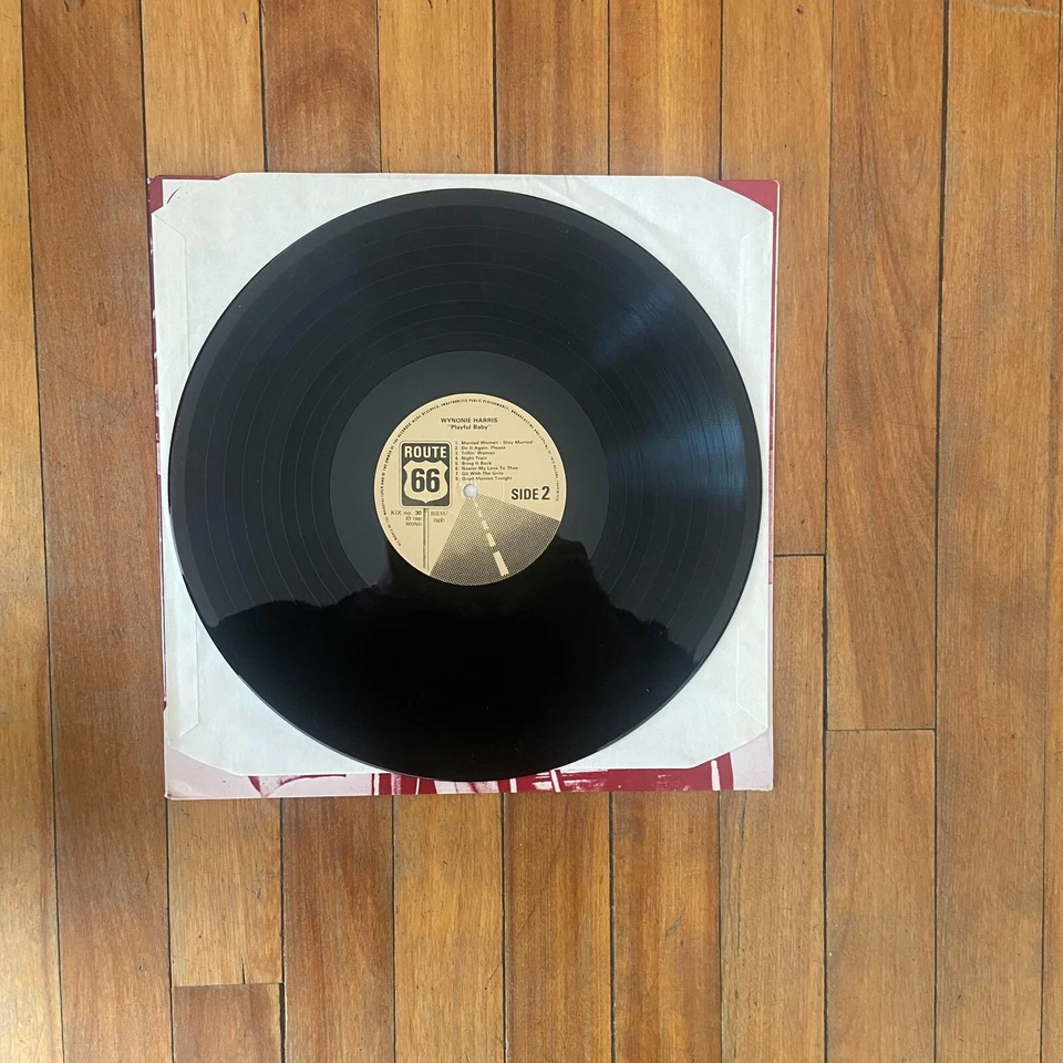Playful Baby Wynonie Harris Vinyl LP 1986 Route 66 KIX-30 Mono Gatefold - Image 4 of 4