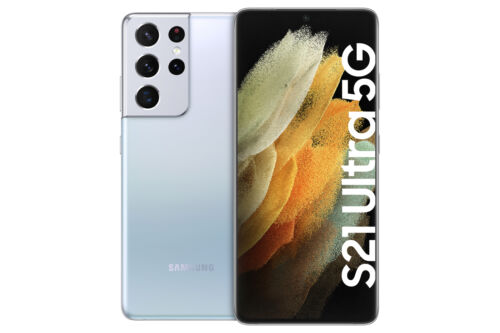 Samsung G998B Galaxy S21 Ultra 5G DualSim silber 256GB Android Smartphone 6.8" - Bild 1 von 1