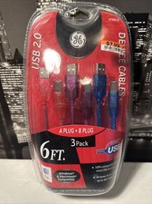 Vintage USB Printer PC connector GE sealed New In Package Printing Cable