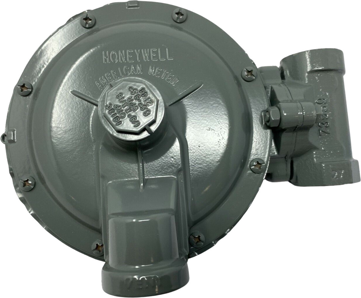 Honeywell American Meter 1813C Gas Pressure Regulator Gray for sale