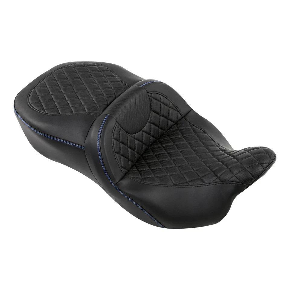 Driver Rider Passenger Seat Fit For Harley Touring Road King Tri Glide 2009-2023 - Image 3 of 4