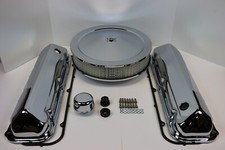 Bb Ford 429 460 Chrome Engine Dress Up Kit Valve Covers 14 Air Cleaner Bbf
