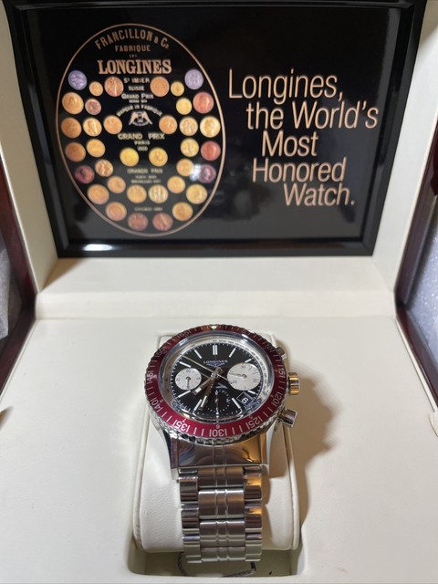 Longines Heritage Men's Black Watch 