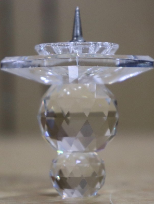 SWAROVSKI CRYSTAL LAMP FINIAL 3 PIECES eBay